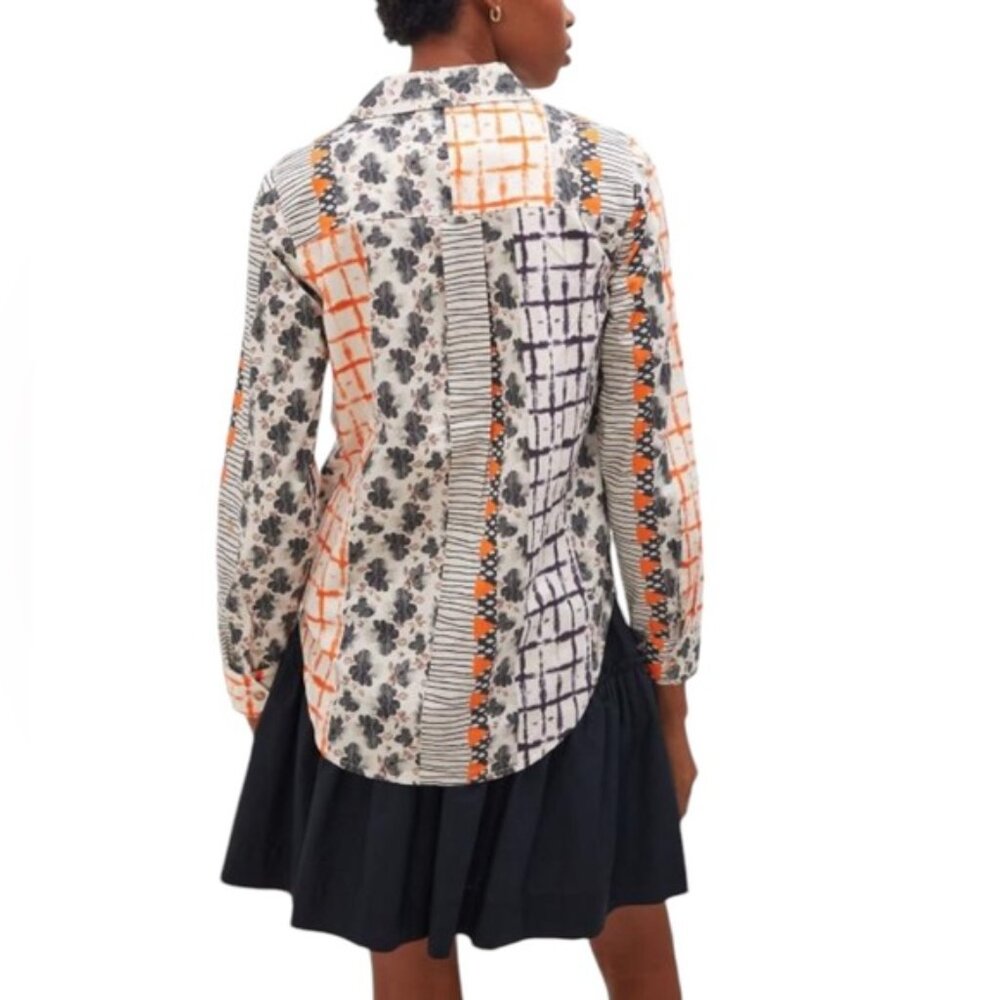 Floral Patchwork Women's Top
